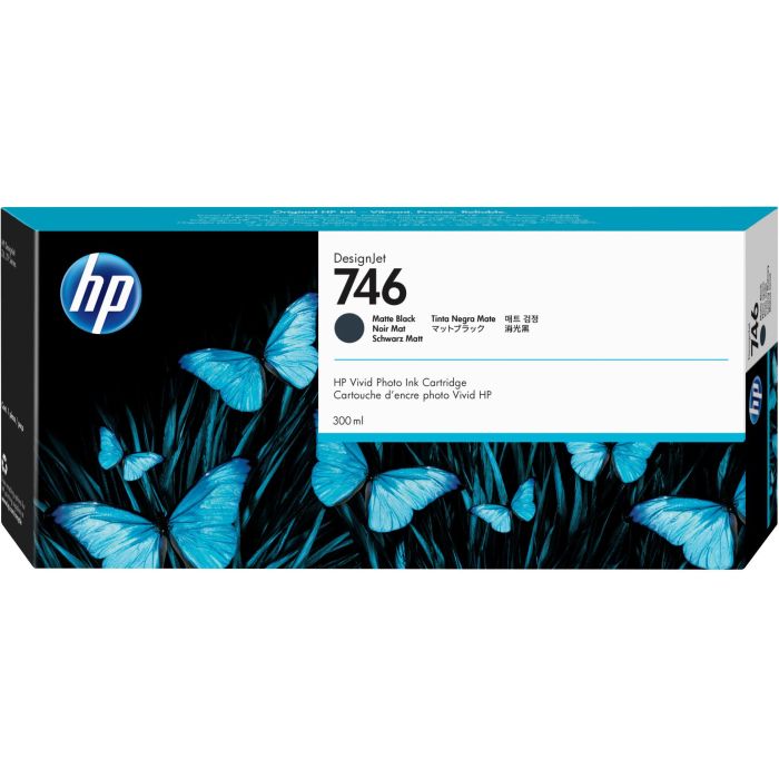 HP nº746 300-ml Matte Black Ink Cartridge