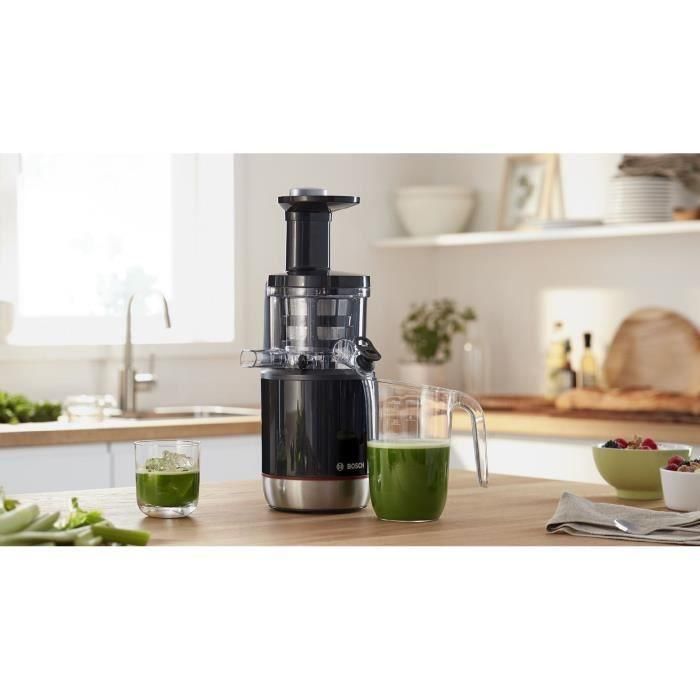 BOSCH VITA EXTRACT MESM731M Extractor de jugos - Negro / Acero inoxidable 3 BOSCH VITA EXTRACT MESM731M Extractor de jugos - Negro / Acero inoxidable 3