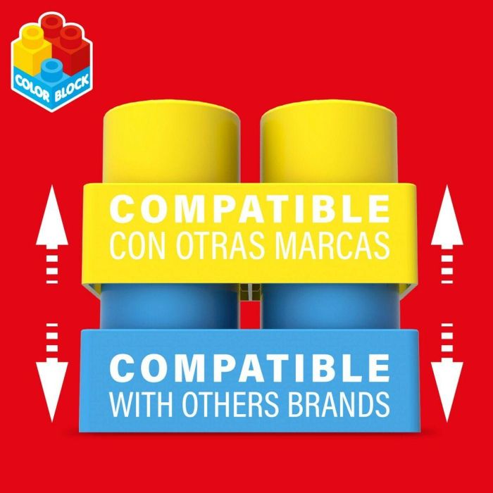Juego de Construcción Color Block Basic Cubo 35 Piezas (6 Unidades) 3 Juego de Construcción Color Block Basic Cubo 35 Piezas (6 Unidades) 3