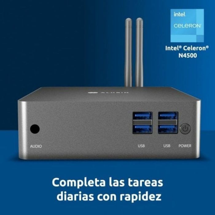 Mini PC Alurin ALURINMNIPC-25WP 8 GB RAM 500 GB SSD 6