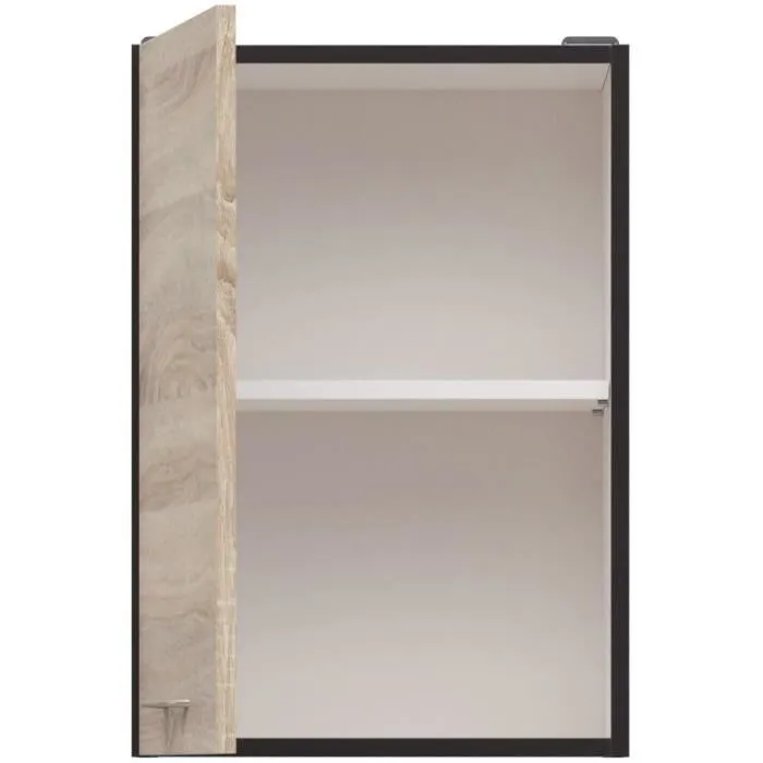 Junona High Muebles Armario de 1 puerta 40 cm - Oak Sonoma JUNONAMH1P40CH 1 Junona High Muebles Armario de 1 puerta 40 cm - Oak Sonoma JUNONAMH1P40CH 1