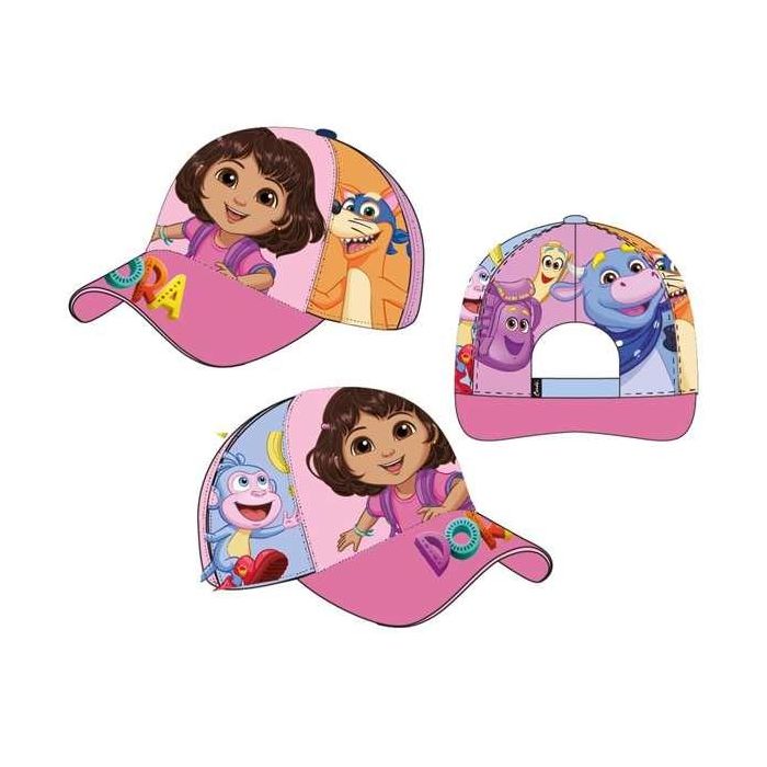 Cerdá Gorra Visera Curva Dora la Exploradora Talla 53 cm 2 Cerdá Gorra Visera Curva Dora la Exploradora Talla 53 cm 2