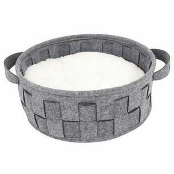 M Pets AUC1712323691118 Cesta para Mascotas de Fieltro Reciclado ECO, Cómoda con Cojín Suave y Asas Integradas 40x40x15cm 1 M Pets AUC1712323691118 Cesta para Mascotas de Fieltro Reciclado ECO, Cómoda con Cojín Suave y Asas Integradas 40x40x15cm 1