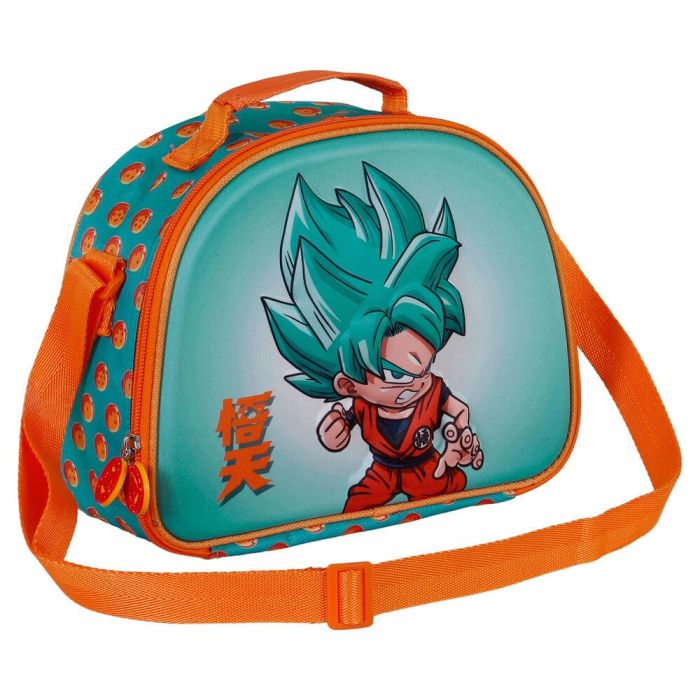 Karactermania Bolsa Portameriendas Dragon Ball Goku con diseño en relieve, asa superior reforzada y correa ajustable 1 Karactermania Bolsa Portameriendas Dragon Ball Goku con diseño en relieve, asa superior reforzada y correa ajustable 1