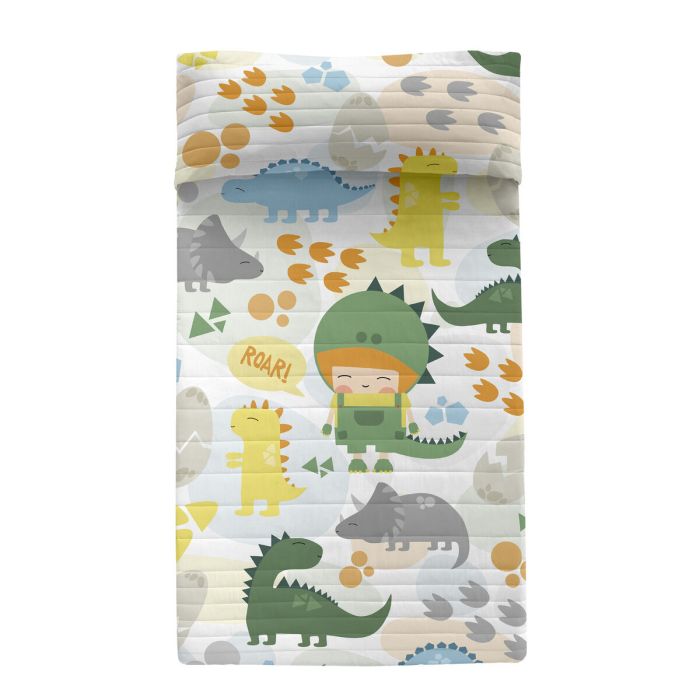 Colcha HappyFriday Happynois Multicolor 200 x 260 cm Dinosaurios