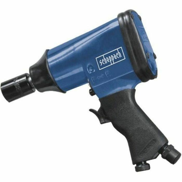 Scheppach Llave de Impacto Neumática 1/2" de 312 Nm y 7.000 rpm | Juego completo con 10 Vasos, Prolongador, Lubricante y Maletín 0 Scheppach Llave de Impacto Neumática 1/2" de 312 Nm y 7.000 rpm | Juego completo con 10 Vasos, Prolongador, Lubricante y Maletín 0