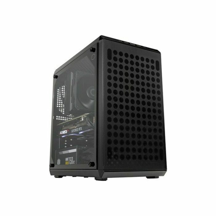 CoolerMaster MasterBox Q300L V2 (Black) Mini Torre PC - Micro ATX, Mini-ITX - Plástico, Acero, Vidrio Templado 28