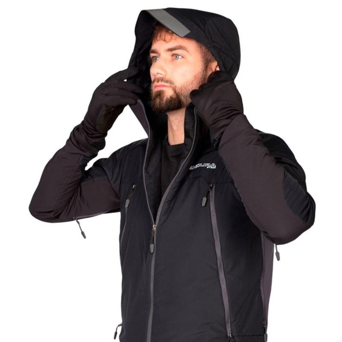 Chaqueta Deportiva para Hombre Endura Mt500 Freezing Point II Negro Ciclismo S 1