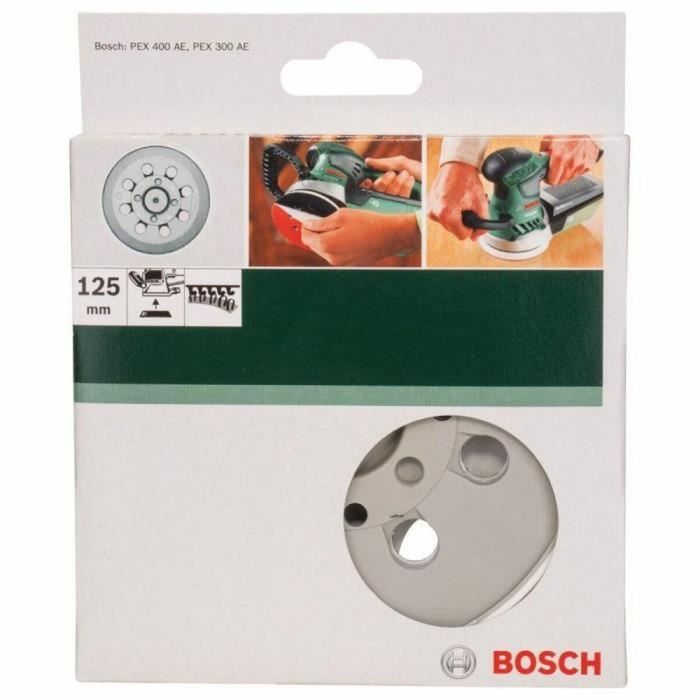 Bosch pex 300/400 ae Almohadilla Lijadora Flexible Suave - Uso Universal para Lijado Estándar y Buena Calidad Superficial 1 Bosch pex 300/400 ae Almohadilla Lijadora Flexible Suave - Uso Universal para Lijado Estándar y Buena Calidad Superficial 1