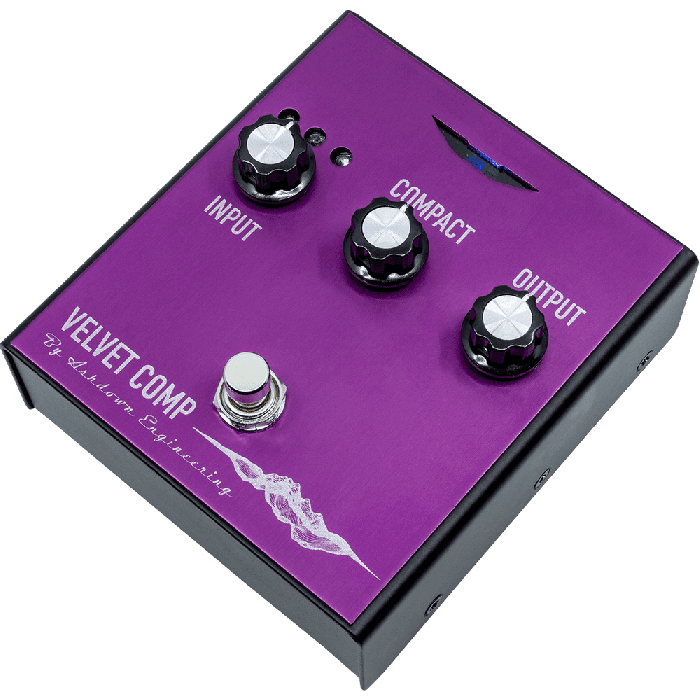 Pedal Compresor Analógico Ashdown "Velvet" (Made In Uk) 2 Pedal Compresor Analógico Ashdown "Velvet" (Made In Uk) 2