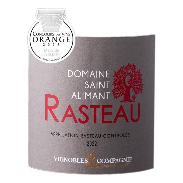 Domaine Saint Alimant 2022 Rasteau - Vino tinto del valle del Ródano 1