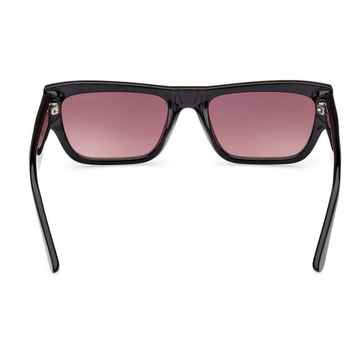 Guess Gafas GU7902 01T Gafas de Sol Mujer Rectangulares Negras Burdeos Degradado 140 mm 5