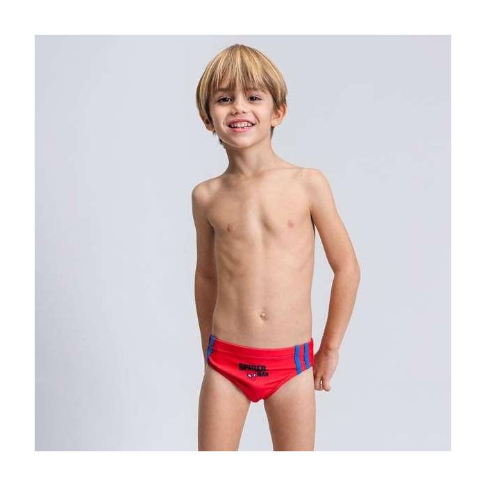 Bañador Niño Spider-Man Rojo 2 Años 3 Bañador Niño Spider-Man Rojo 2 Años 3