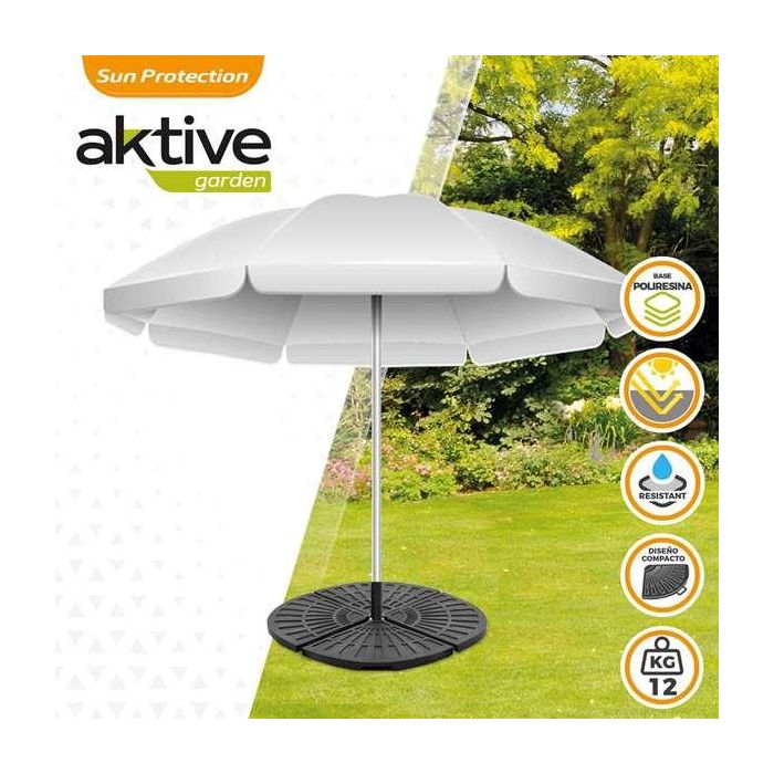 Loseta parasol poliresina 12 kgs 47x64x4cm 3 Loseta parasol poliresina 12 kgs 47x64x4cm 3