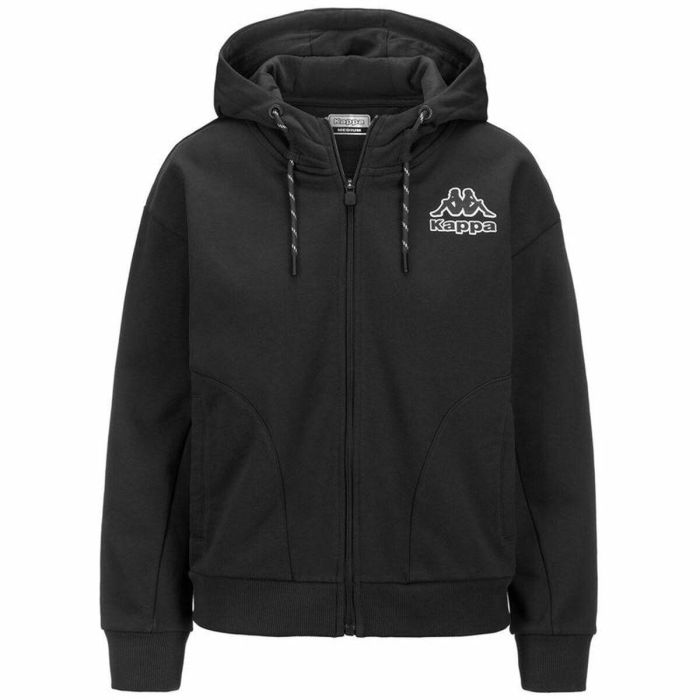 Chaqueta Deportiva para Mujer Kappa Femisa Jkt Negro 0 Chaqueta Deportiva para Mujer Kappa Femisa Jkt Negro 0