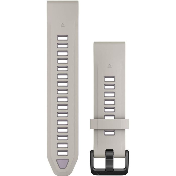 Garmin Ersatzarmband QuickFit 20mm Silikon Nebelgrau/Lavendel 0 Garmin Ersatzarmband QuickFit 20mm Silikon Nebelgrau/Lavendel 0
