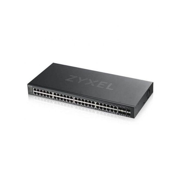 Zyxel GS1920-48V2-EU0101F Switch Gestionado Gigabit Ethernet 44 Puertos, 100 Gbit/s, Negro 3 Zyxel GS1920-48V2-EU0101F Switch Gestionado Gigabit Ethernet 44 Puertos, 100 Gbit/s, Negro 3
