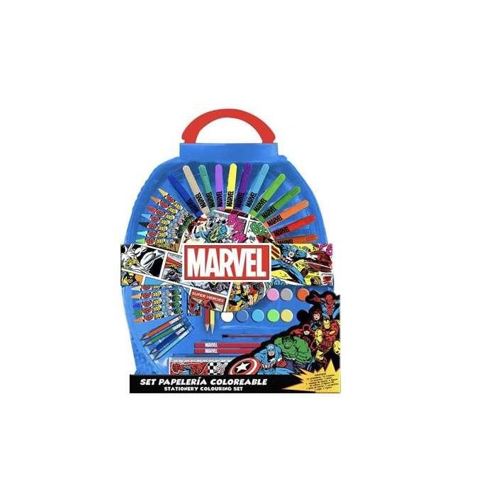 Set papelería coloreable 50 piezas avengers 41.0 x 58.0 x 3.0 cm Set papelería coloreable 50 piezas avengers 41.0 x 58.0 x 3.0 cm