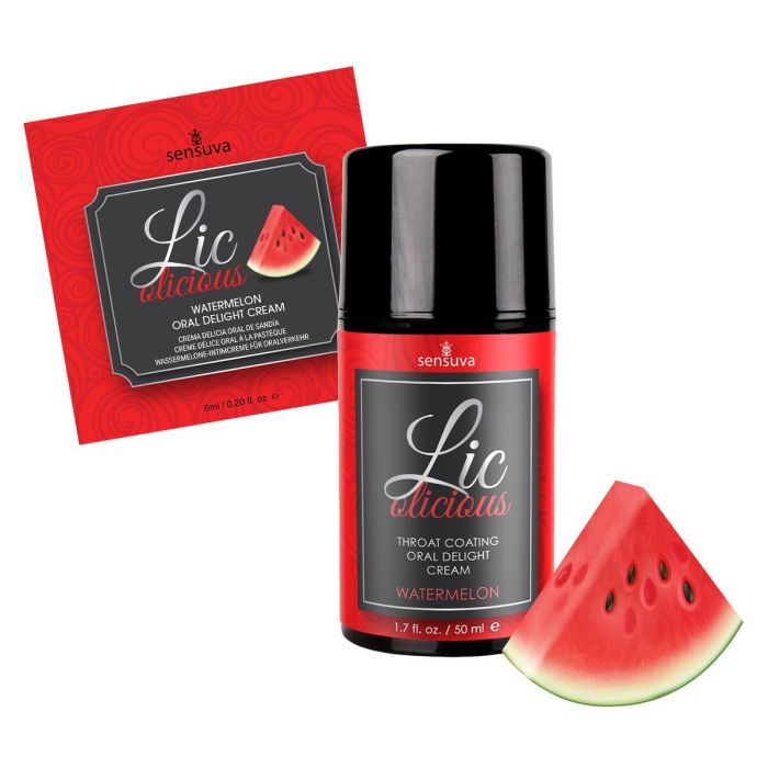 Lubricante con Sabor Sensuva Sandía 6 ml 1 Lubricante con Sabor Sensuva Sandía 6 ml 1