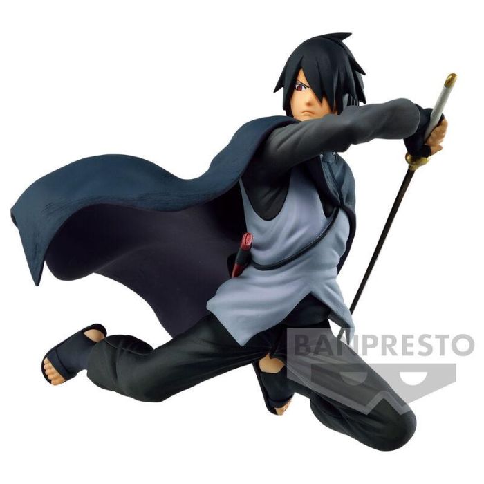 Figura Uchiha Sasuke Boruto Naruto Next Generations Vibration Stars 14cm 2