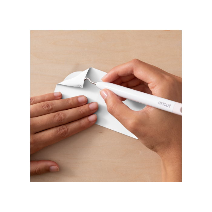 Cricut Rollo de vinilo de termotransferencia liso blanco 2010400, compatible con Cricut Joy Xtra, fácil aplicación, lavable, 241mm x 609mm 3 Cricut Rollo de vinilo de termotransferencia liso blanco 2010400, compatible con Cricut Joy Xtra, fácil aplicación, lavable, 241mm x 609mm 3