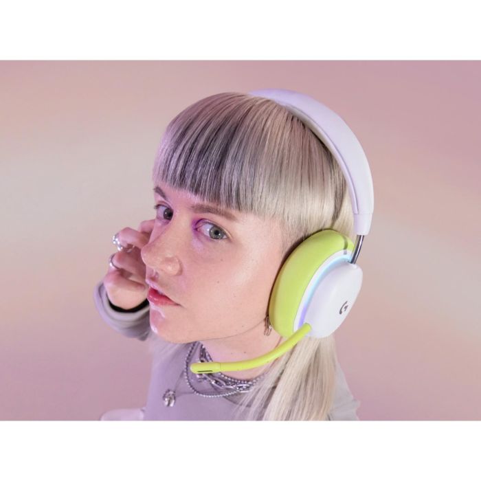 Logitech G G735 Auriculares Inalámbricos LIGHTSPEED/Bluetooth para Gaming, Diadema, Micrófono Extraíble, Blanco Mist 7