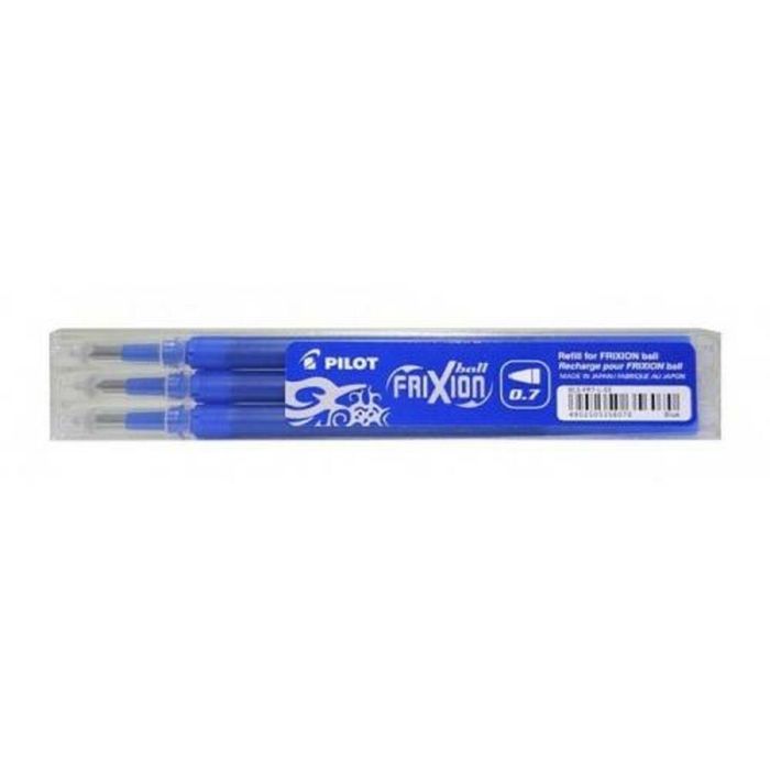 Set de recambios Pilot Frixion 0,7 Bolígrafo 3 Piezas Azul (12 Unidades) 1 Set de recambios Pilot Frixion 0,7 Bolígrafo 3 Piezas Azul (12 Unidades) 1