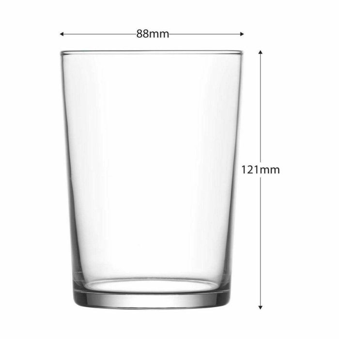Set de Vasos Bodega 515 ml Ø 9 x 12 cm 1 Set de Vasos Bodega 515 ml Ø 9 x 12 cm 1