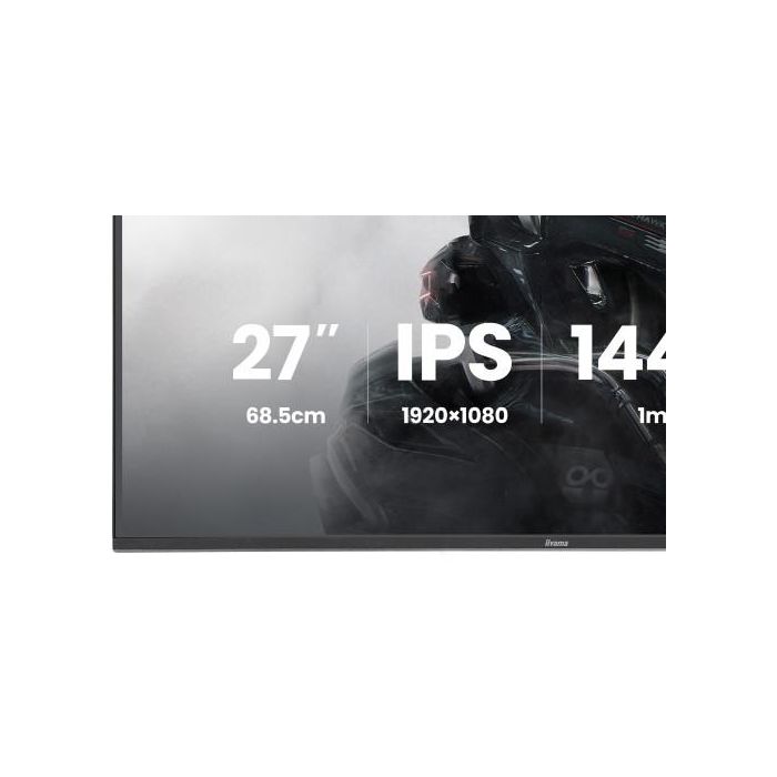Monitor Iiyama 27 Pulgadas Resolución Wqhd (2560X1440), Panel Ips, 5 Ms, 70 Hz, Brillo 350, Contraste 1000:1, Hdmi, Displayport, Dvi, Usb Hub, Altavoces, Soporte Ajustable, Flicker-Free, Low Blue Light. 9
