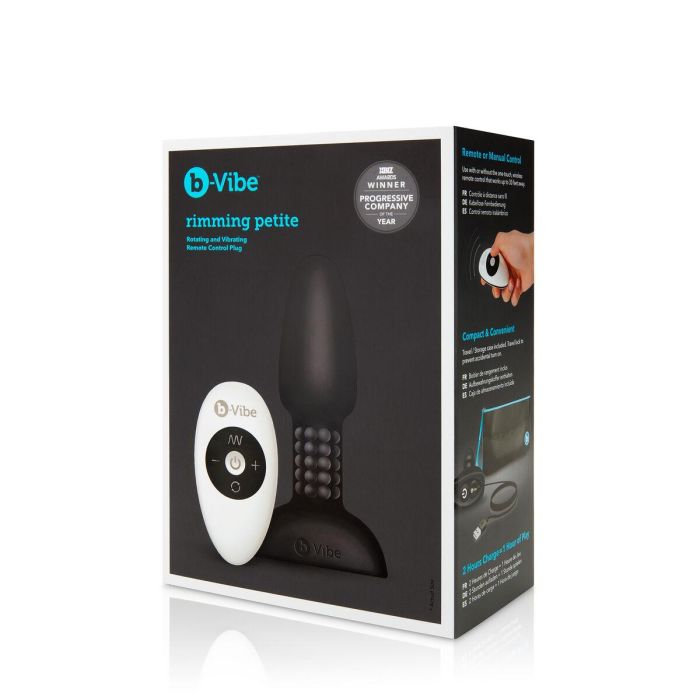 Plug Anal Negro Rimming Petite B-Vibe 81454 Negro 3