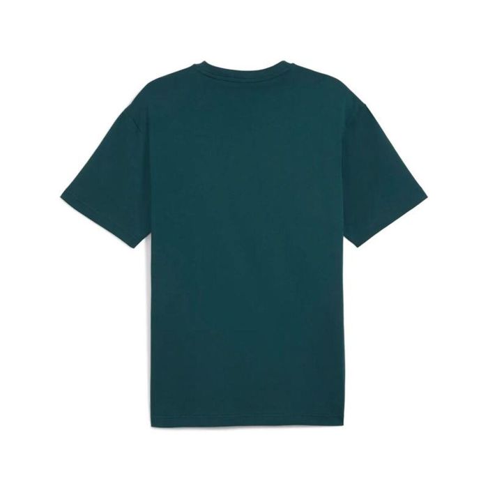 Camiseta de Manga Corta Hombre Puma Maximal Metallic Relaxed Verde 11-12 Años 1 Camiseta de Manga Corta Hombre Puma Maximal Metallic Relaxed Verde 11-12 Años 1