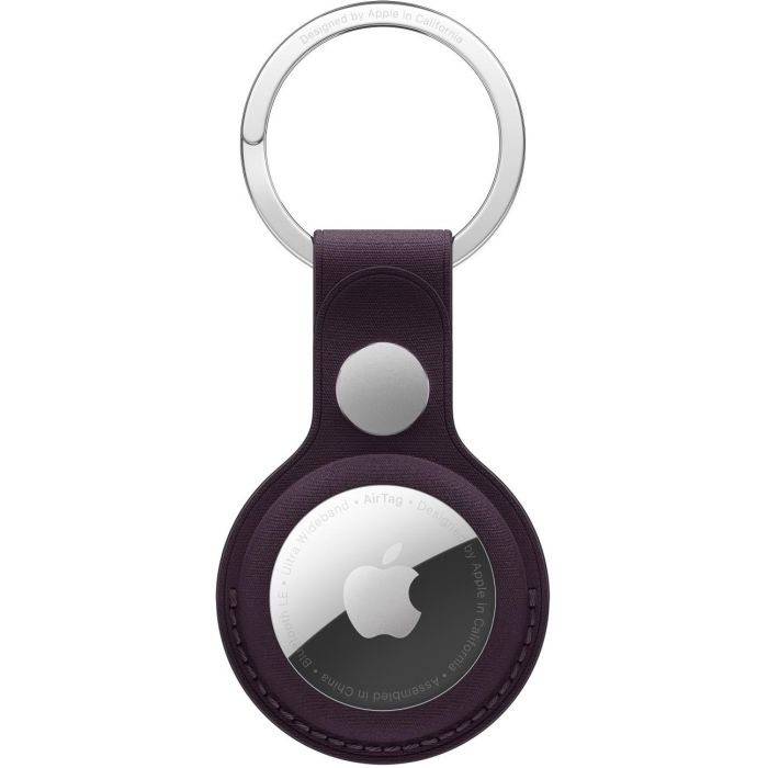 Apple AirTag FineWoven Key Ring - Blackberry
