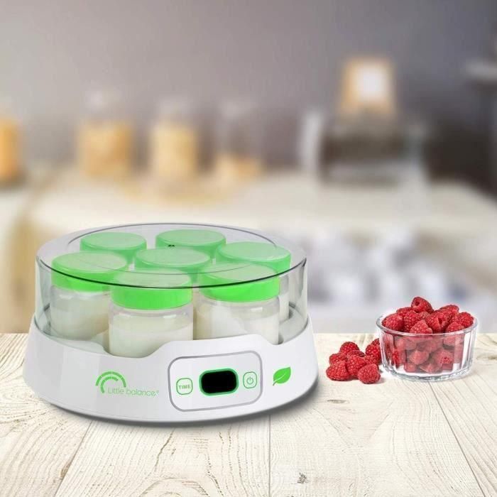 Yogurtera - LITTLE BALANCE - Digital - 7 recipientes + 6 recipientes adicionales 1 Yogurtera - LITTLE BALANCE - Digital - 7 recipientes + 6 recipientes adicionales 1