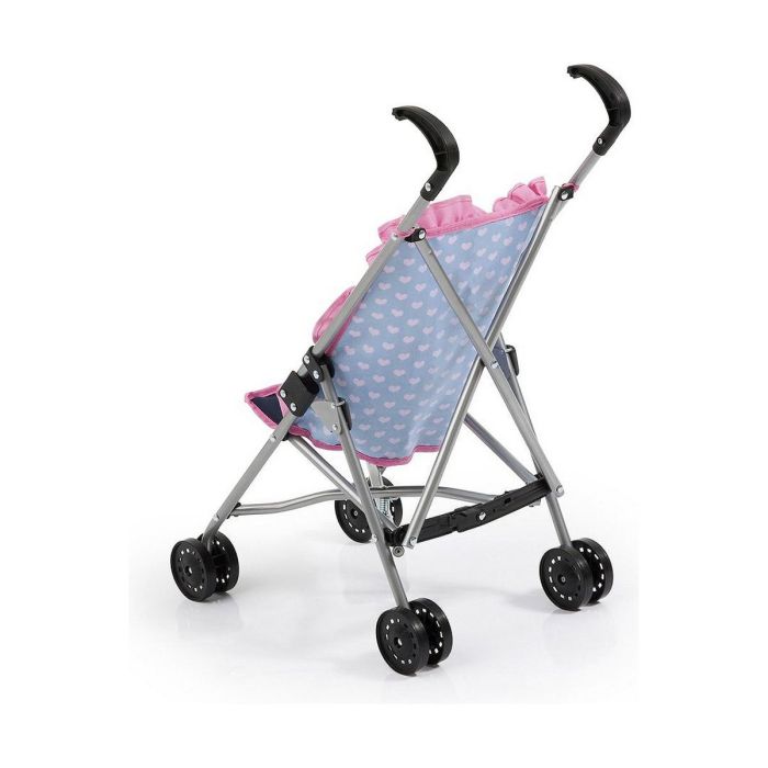 Silla de muñeca lunares rosa/azul 55x41x25.50 cm 6