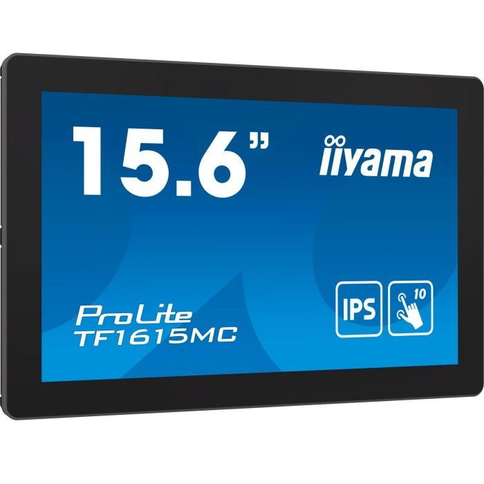 iiyama Monitor Táctil 15.6" Full HD 1920x1080 PCAP 10 Puntos Bezel Free Open Frame IP65 Frontal Modo Guantes