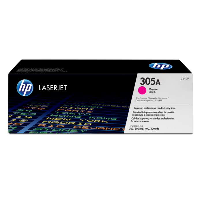 HP Color Laserjet Pro 300/400 Toner Magenta 305A
