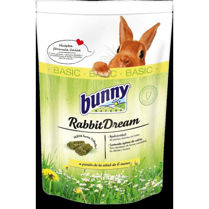 Bunny Nature Alimento Sueño Basico Conejo Enano 1,5 kg