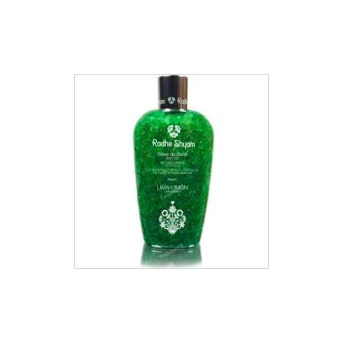 RADHE SHYAM Sales de Baño Lima Limón Revitalizante 330g para un ambiente relajante y efecto revitalizante.