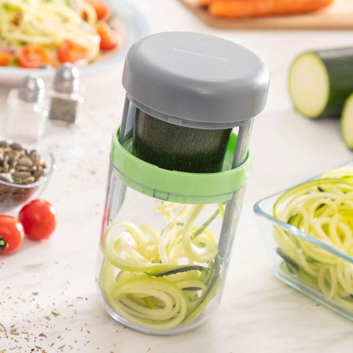 Cortador de Verduras en Espiral y Rallador con Recetas Vigizer InnovaGoods 8