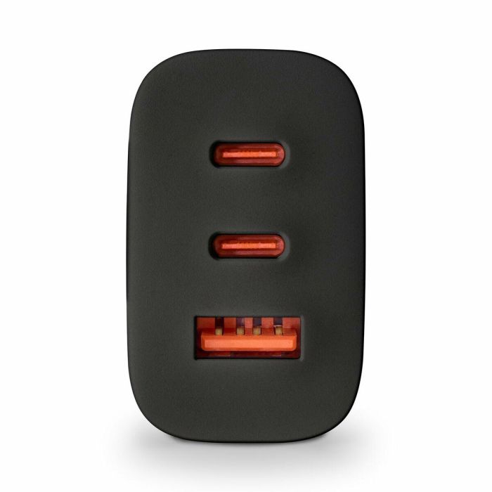 Cargador de Pared GaN NGS Bud 65W/ 2xUSB Tipo-C/ 1xUSB/ 65W 8 Cargador de Pared GaN NGS Bud 65W/ 2xUSB Tipo-C/ 1xUSB/ 65W 8