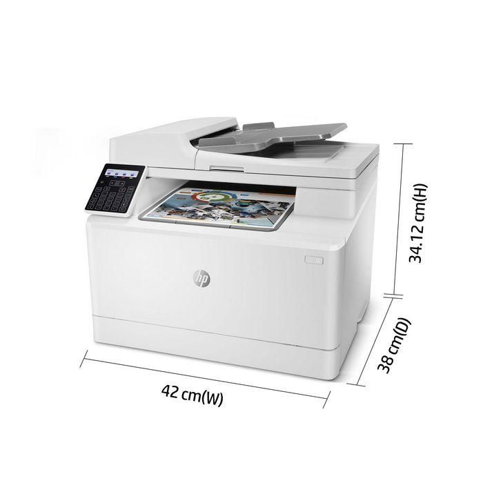 HP Color LaserJet Pro MFP M183fw Multifunción Láser 16ppm WiFi LCD 600 x 600dpi 256MB 800MHz