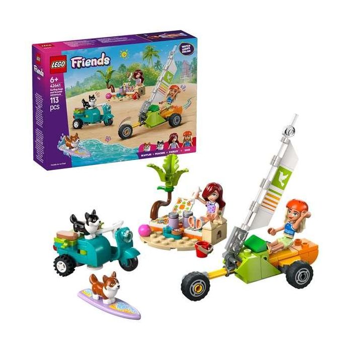 Juego de construccion mascotas surferas y aventura sobre ruedas lego friends 3 Juego de construccion mascotas surferas y aventura sobre ruedas lego friends 3