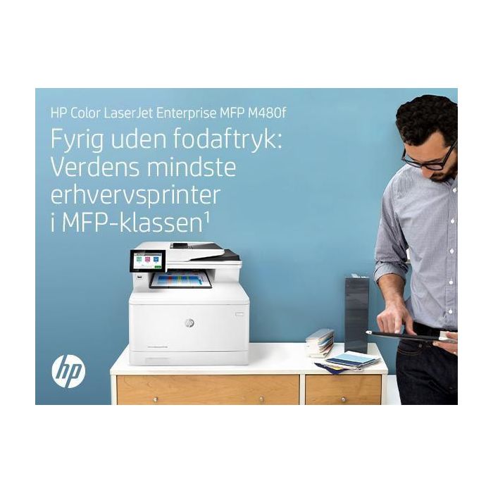 HP Color LaserJet Enterprise MFP M480f - Impresora Multifunción a Color