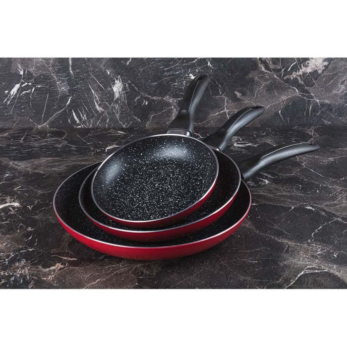 Set 3 sartenes aluminio prensado ø16 / ø20 / ø24 cm 3 Set 3 sartenes aluminio prensado ø16 / ø20 / ø24 cm 3