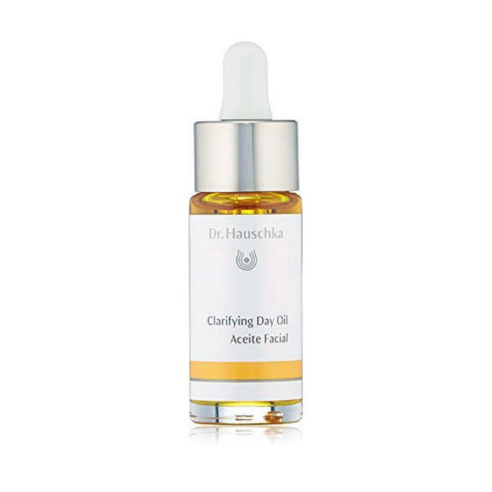 Dr. Hauschka Aceite Facial Clarifying Day Oil, Tratamiento Acné, Poros y Puntos Negros Matificante Piel Grasa 18ml