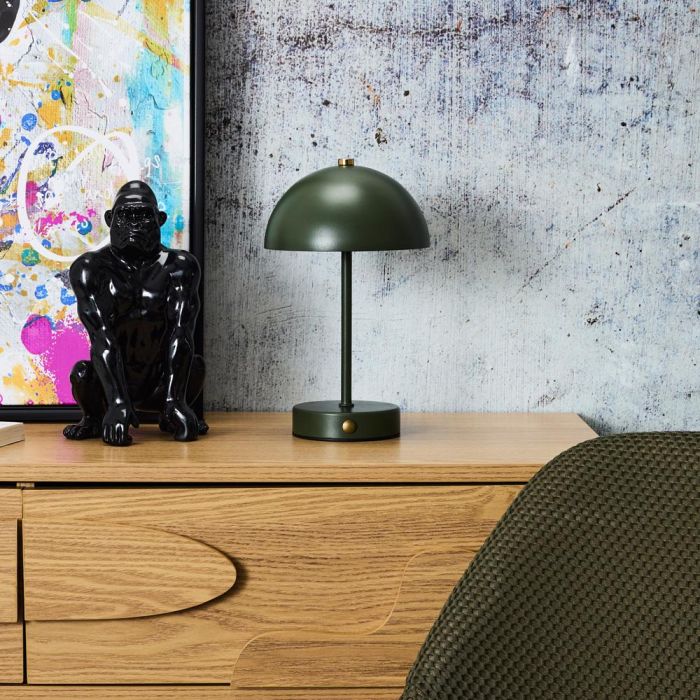 Lámpara De Mesa Recarg. Verde Home Deco Factory 3 Lámpara De Mesa Recarg. Verde Home Deco Factory 3