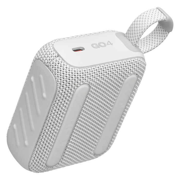 JBL GO 4 Altavoz Bluetooth Portátil 4.2W Blanco, 7h Reproducción, IP67, Bluetooth 5.3