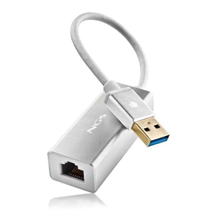 NGS Hacker 3.0 Adaptador de Red USB 3.0 a RJ45 1000 Mbps para PC y Portátiles, Compacto y Compatible USB 2.0/1.1 NGS Hacker 3.0 Adaptador de Red USB 3.0 a RJ45 1000 Mbps para PC y Portátiles, Compacto y Compatible USB 2.0/1.1