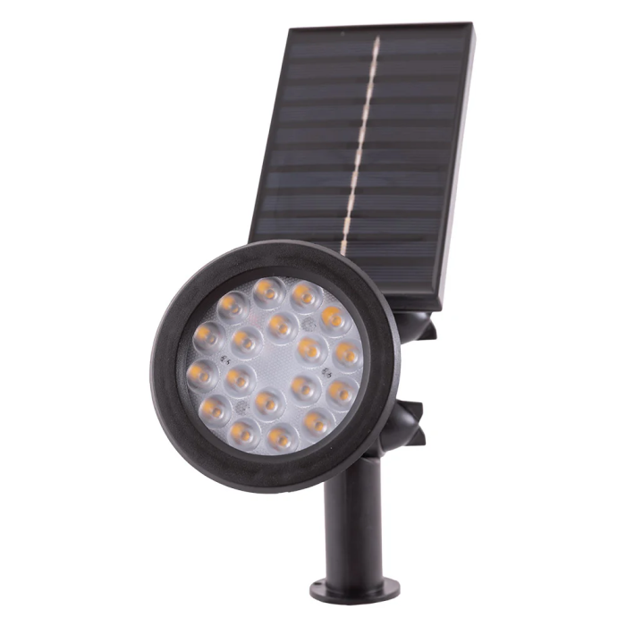Baliza LED Solar 2700ºK Panel: 5,5V/1,1W Batería: 3,7V/1200MaH IP65 WR-SW6069-WW 2