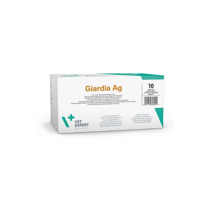 Rapid Test Veterinario Específico para Antígeno de Giardia intestinalis - 10 Pruebas con 99.9% de Precisión Rapid Test Veterinario Específico para Antígeno de Giardia intestinalis - 10 Pruebas con 99.9% de Precisión
